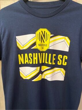 MLS Nashville SC Navy Graphic Tee